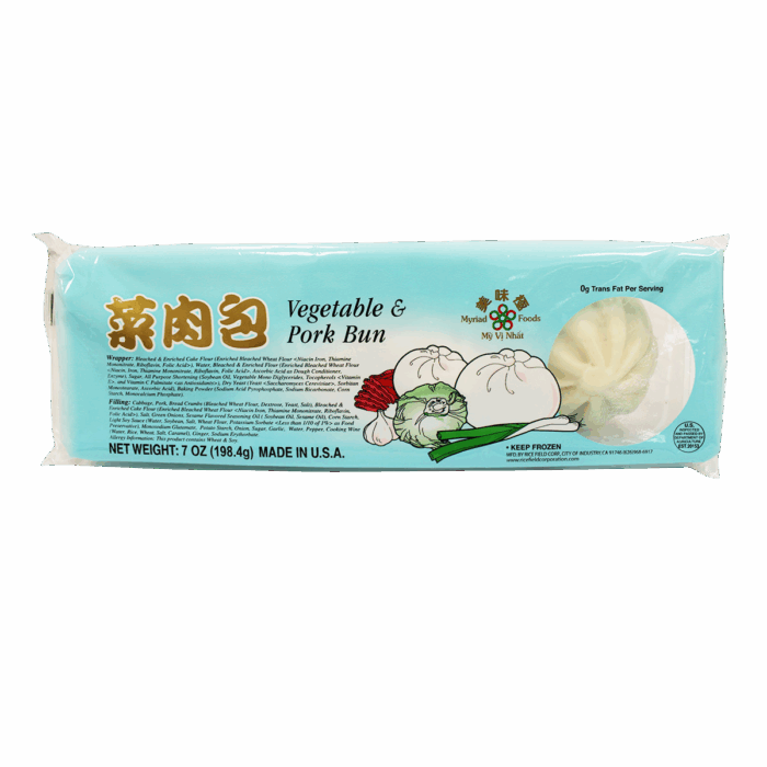 Myriad Foods Vegetable & Pork Buns
