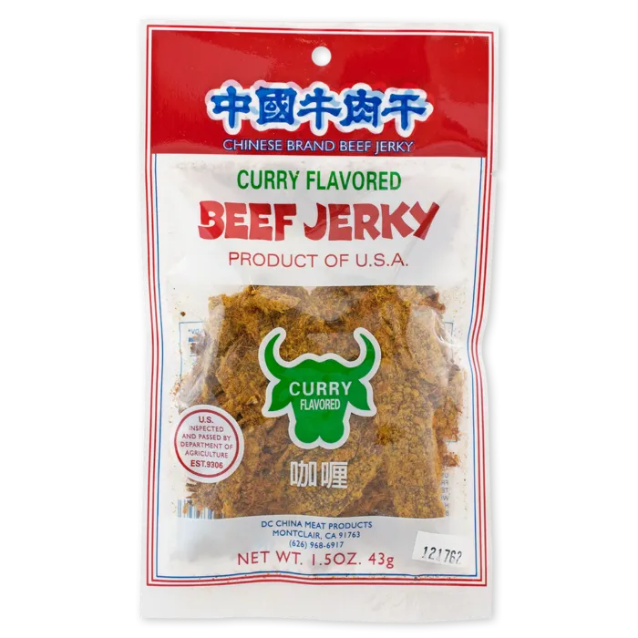 Chinese Brand Curry Flavored Beef Jerky - Image 2