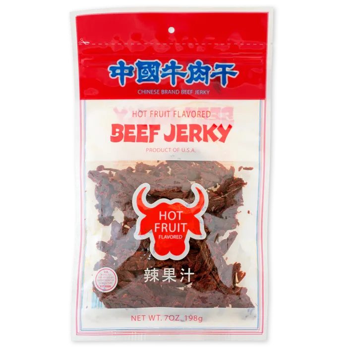 Chinese Brand Hot Fruit Flavored Beef Jerky - Image 4