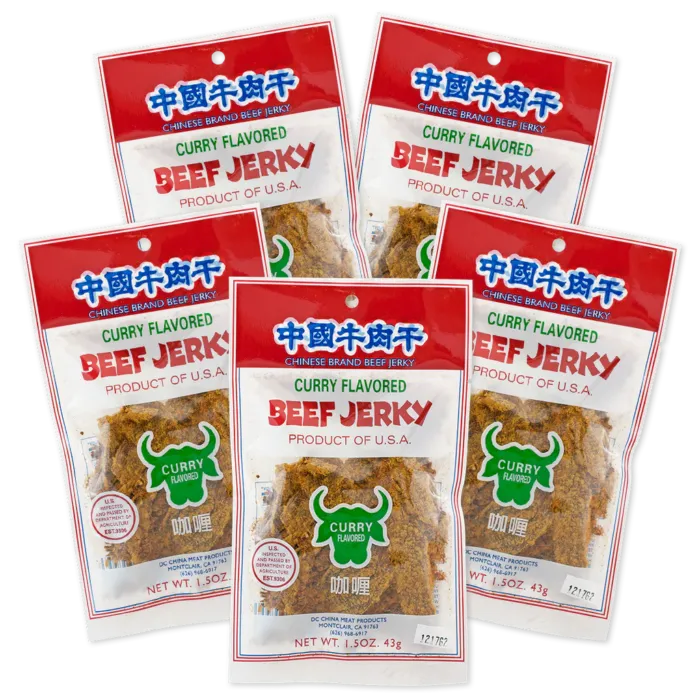 Chinese Brand Curry Flavored Beef Jerky - Image 3
