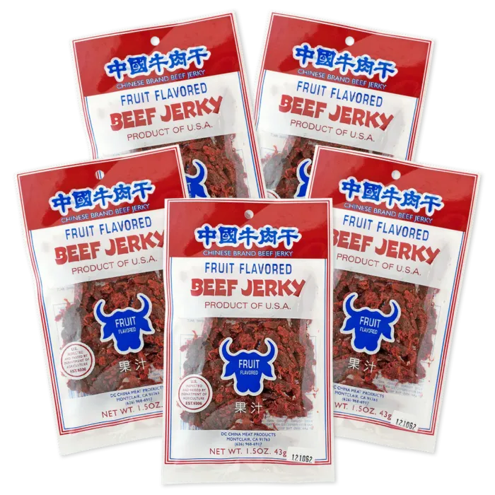 Chinese Brand Fruit Flavored Beef Jerky - Image 3
