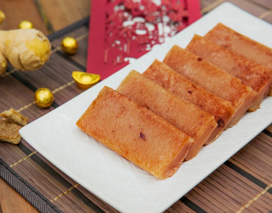 Fried Chinese New Year Rice Cake