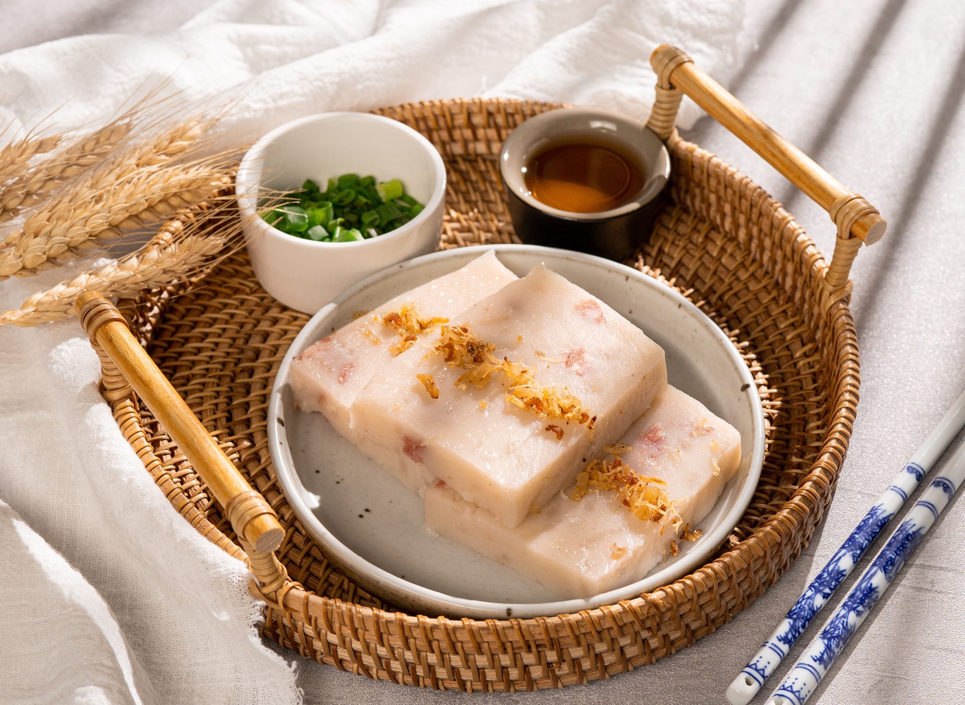 Pan Fried Taro Cake