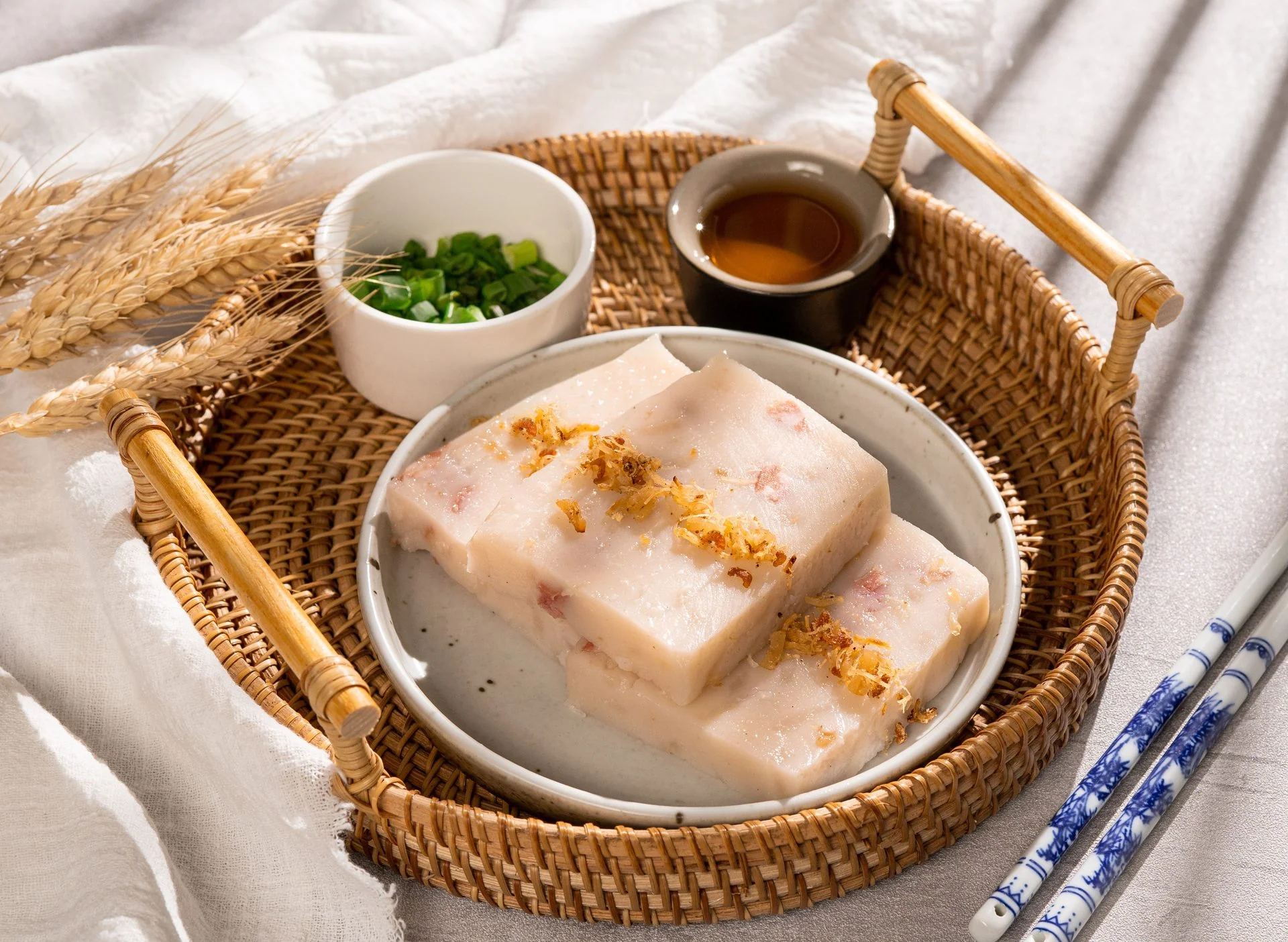 Pan Fried Taro Cake