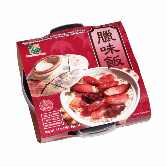 Rice Field Cured Pork, Chicken & Sausage with Rice