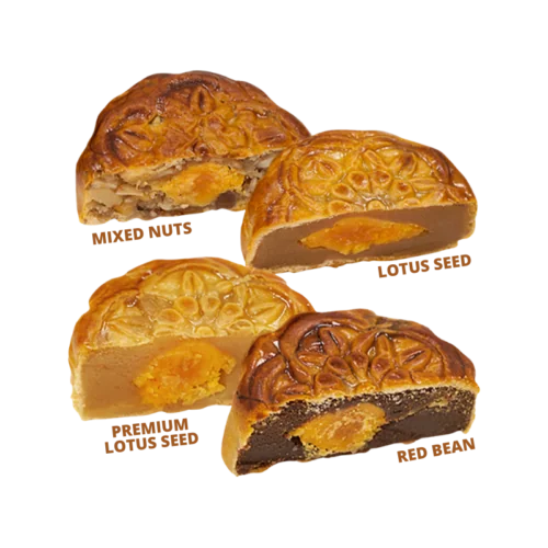 Quê Hương Assorted Mooncake with Egg Yolk