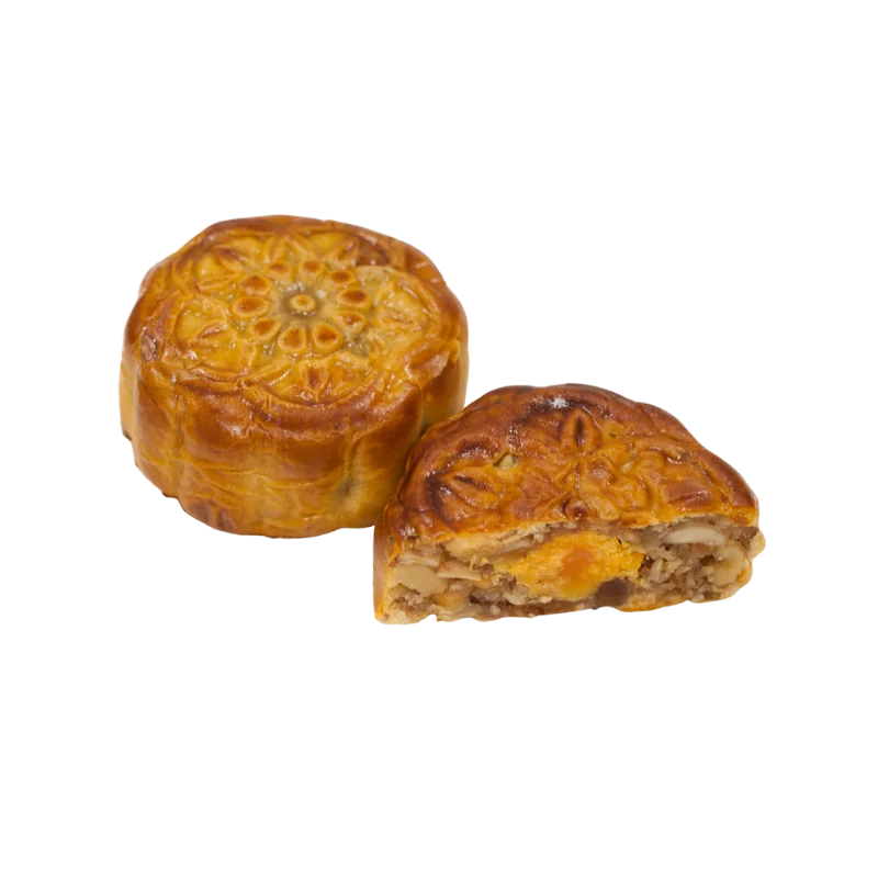 Quê Hương Mixed Nuts Mooncake with Egg Yolk