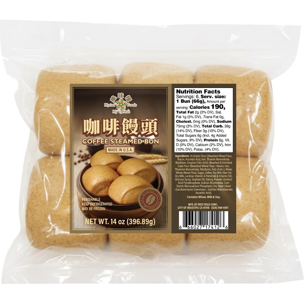 Myriad Foods Coffee Steamed Bun