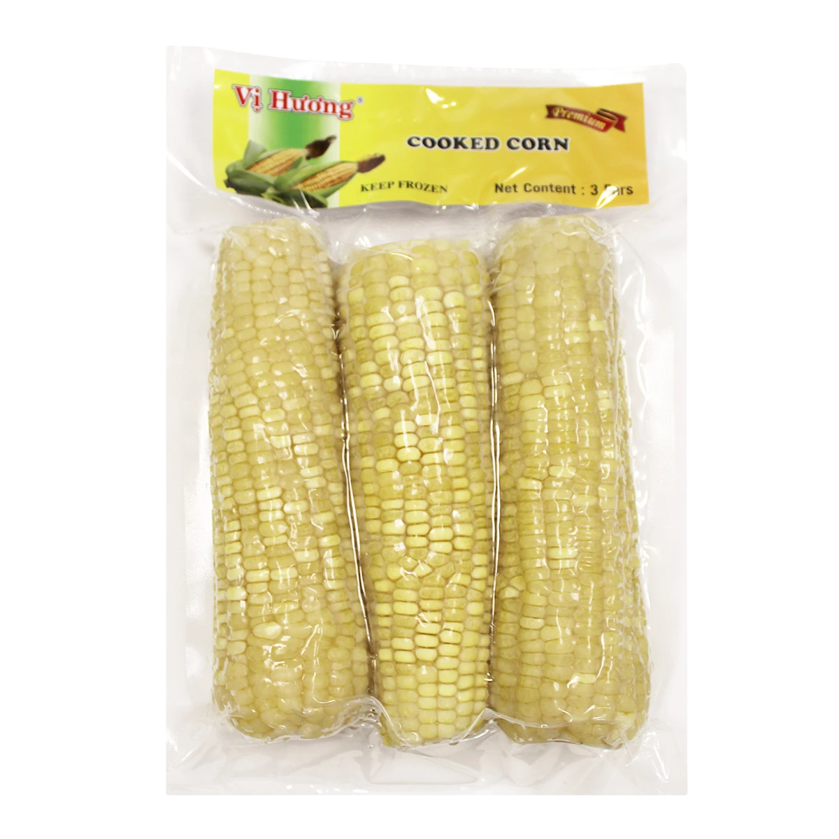 Quê Hương Frozen Purple Cooked Corn 