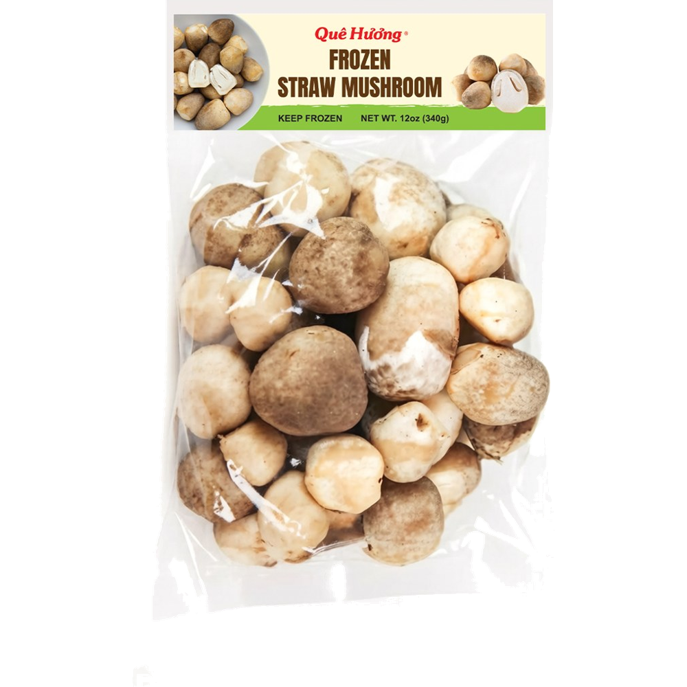 Quê Hương Frozen Straw Mushroom